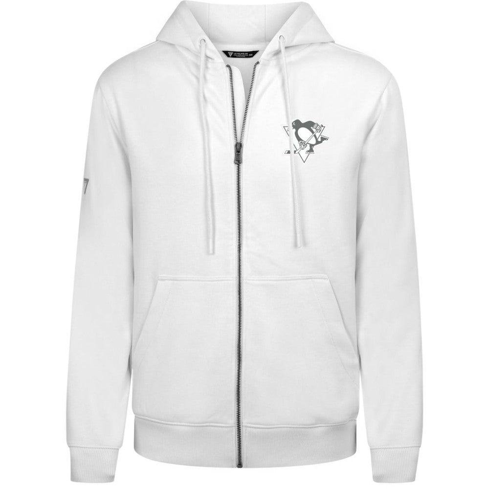Pittsburgh Penguins Levelwear Podium Banner Arch Full-Zip Hoodie Sale