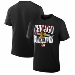 Chicago Blackhawks Fanatics Legacy T-Shirt For Sale