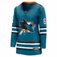 Sam Dickinson San Jose Sharks Fanatics Women's Home Breakaway Jersey Sale