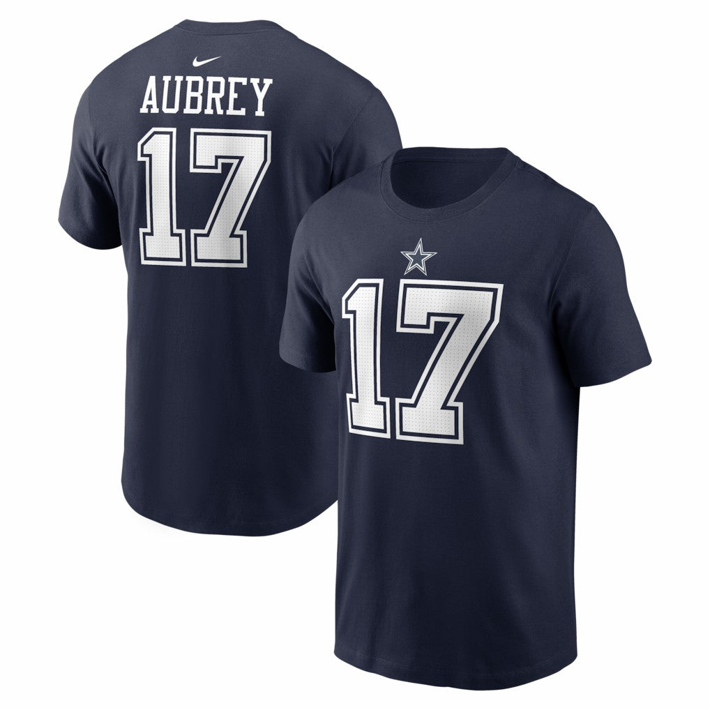 Dallas Cowboys Nike Brandon Aubrey  Name & Number T-Shirt