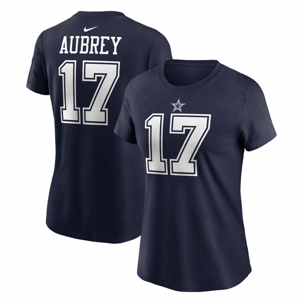 Dallas Cowboys Nike Brandon Aubrey  Women's Player Name & Number T-Shirt