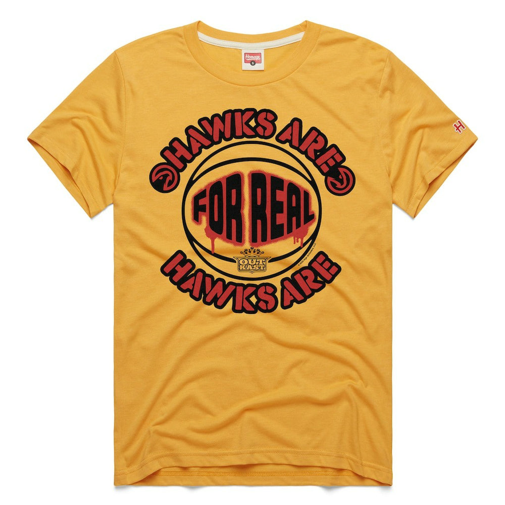 Atlanta Hawks x OutKast Homage Unisex For Real Tri-Blend T-Shirt Online