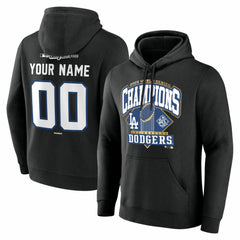 Los Angeles Dodgers 2025 World Series Champions Custom Name & Number Hoodie | MLB US