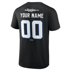 Los Angeles Dodgers 2025 World Series Champions Custom Name & Number T-Shirt | MLB On Sale