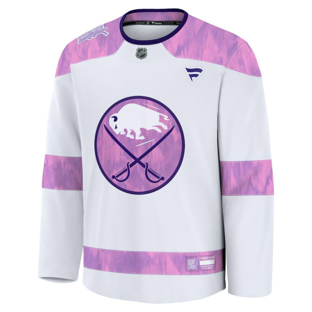 Buffalo Sabres Fanatics Hockey Fights Cancer Survivor Practice Jersey Outlet