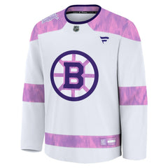 Boston Bruins Fanatics Hockey Fights Cancer Survivor Practice Jersey Sale