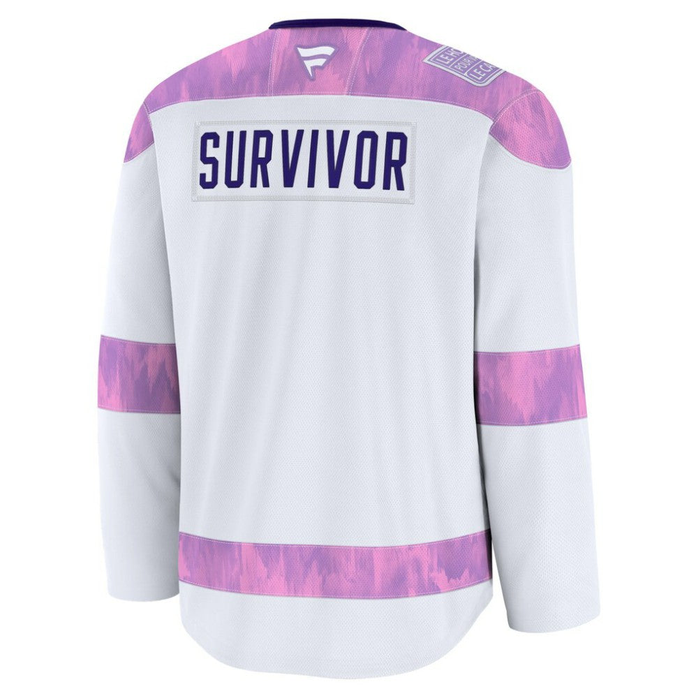 New Jersey Devils Fanatics Hockey Fights Cancer Survivor Practice Jersey Discount