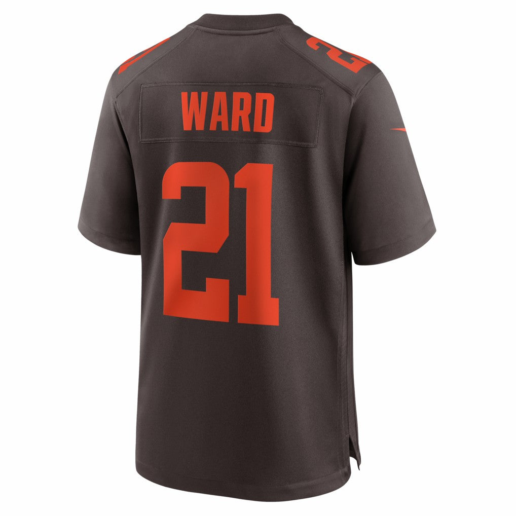 Cleveland Browns Nike Denzel Ward  Alpha Dawg Game Jersey