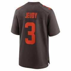 Cleveland Browns Nike Jerry Jeudy  Alpha Dawg Game Jersey