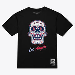 Los Angeles Angels Mitchell & Ness Women's Sugar Skull Boxy T-Shirt | MLB Shop