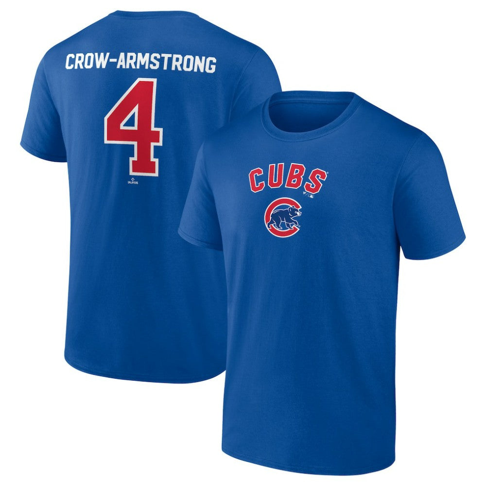 Pete Crow-Armstrong Chicago Cubs Winning Streak Name & Number T-Shirt | MLB Discount