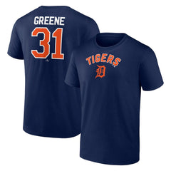 Riley Greene Detroit Tigers Winning Streak Name & Number T-Shirt | MLB Discount