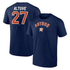 Jose Altuve Houston Astros Winning Streak Name & Number T-Shirt | MLB New