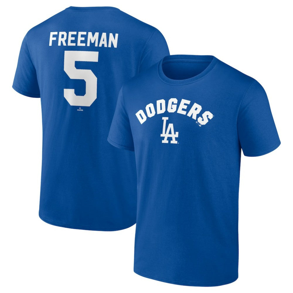 Freddie Freeman Los Angeles Dodgers Winning Streak Name & Number T-Shirt | MLB For sale
