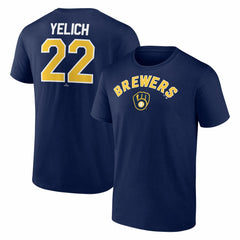 Christian Yelich Milwaukee Brewers Winning Streak Name & Number T-Shirt | MLB Near me
