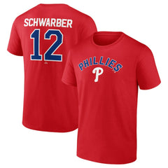 Kyle Schwarber Philadelphia Phillies Winning Streak Name & Number T-Shirt | MLB Sale