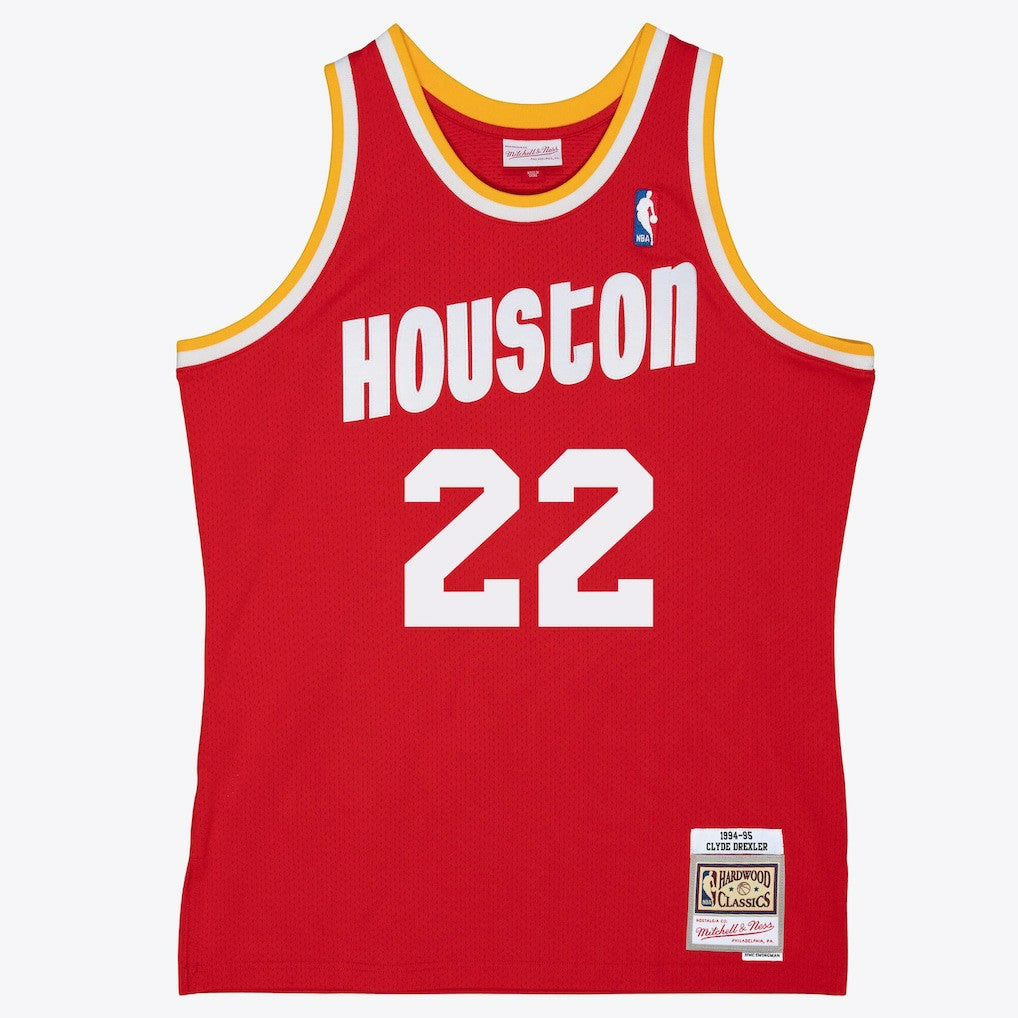 Clyde Drexler Houston Rockets 1994/95 Swingman Jersey Online