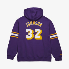 Magic Johnson Los Angeles Lakers Name & Number Hoodie On Sale