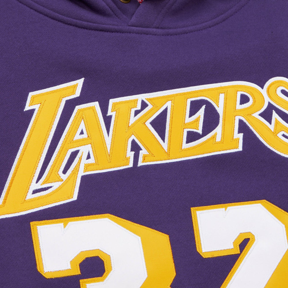 Magic Johnson Los Angeles Lakers Name & Number Hoodie On Sale