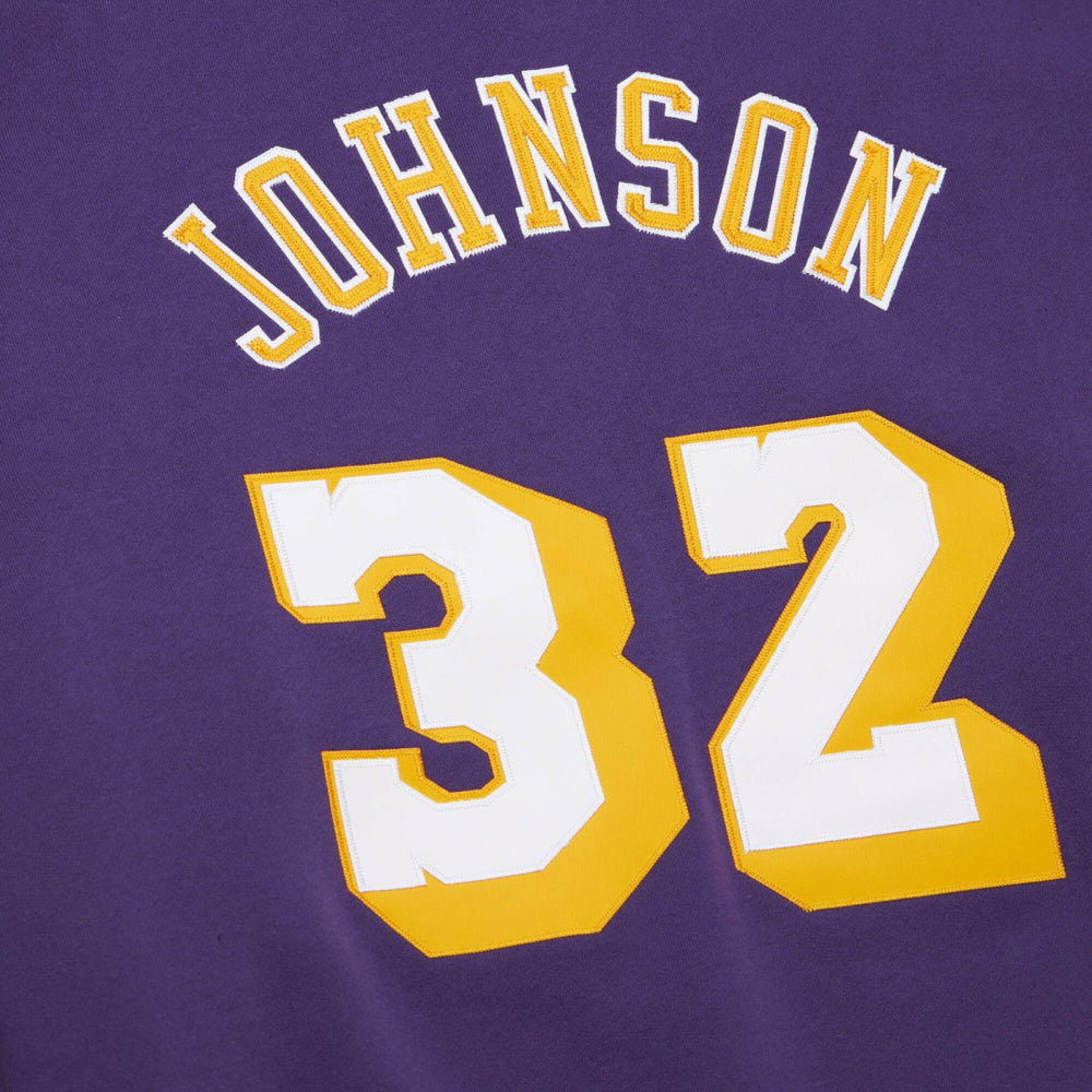 Magic Johnson Los Angeles Lakers Name & Number Hoodie On Sale