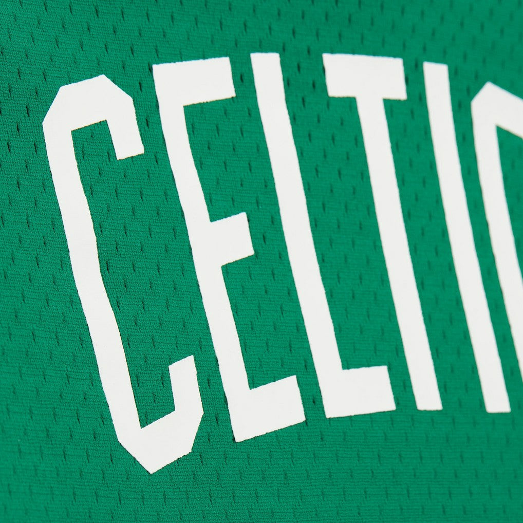 Larry Bird Boston Celtics Mesh Name & Number Short Sleeve Hoodie Online