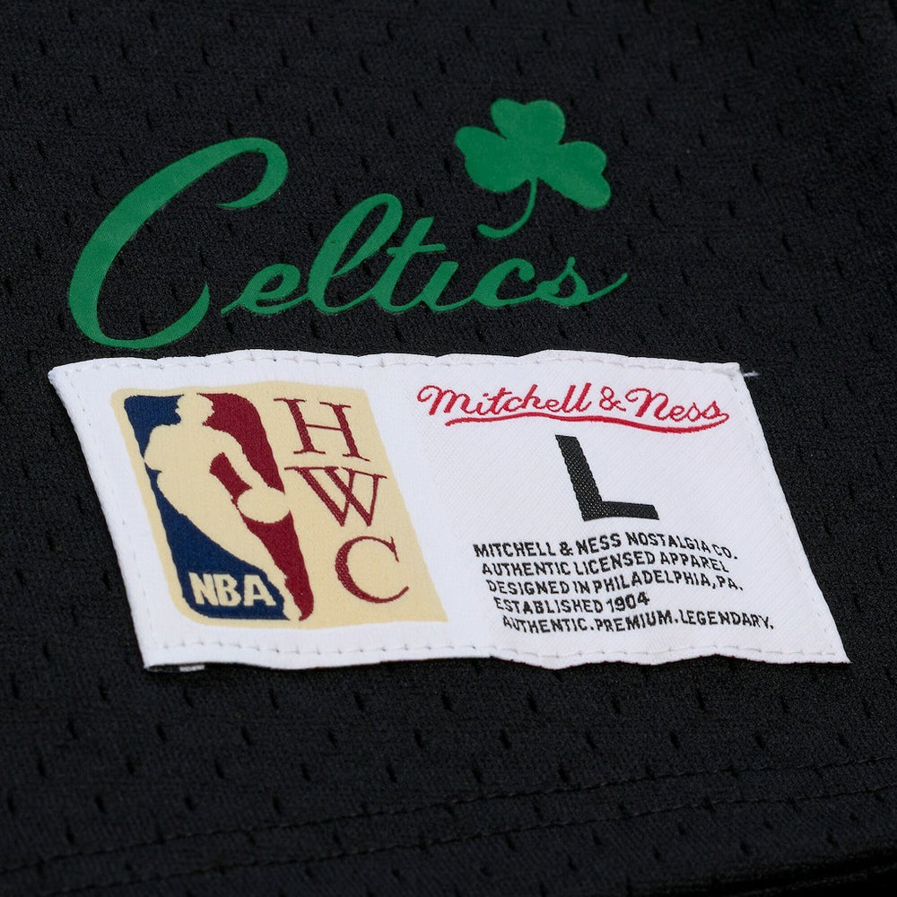 Larry Bird Boston Celtics Mesh Name & Number Short Sleeve Hoodie Online