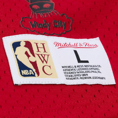 Scottie Pippen Chicago Bulls Mesh Name & Number Short Sleeve Hoodie sale Discount