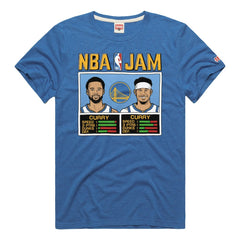 Stephen Curry & Seth Curry Golden State Warriors Homage NBA Jam Tri-Blend T-Shirt sale On Sale