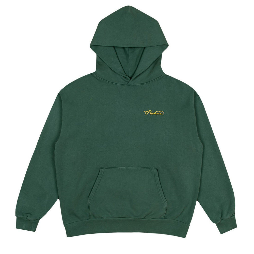 Green Bay Packers  Born x Raised Unisex Fine Line Hoodie