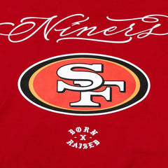 San Francisco 49ers  Born x Raised Unisex Fine Line Hoodie