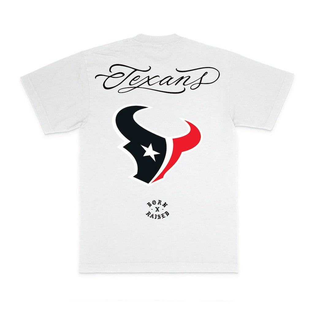 Houston Texans  Born x Raised Unisex Fine Line T-Shirt