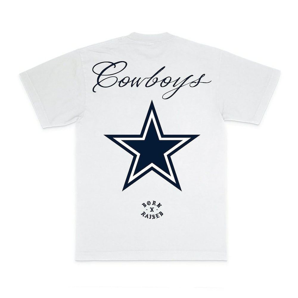 Dallas Cowboys  Born x Raised Unisex Fine Line T-Shirt