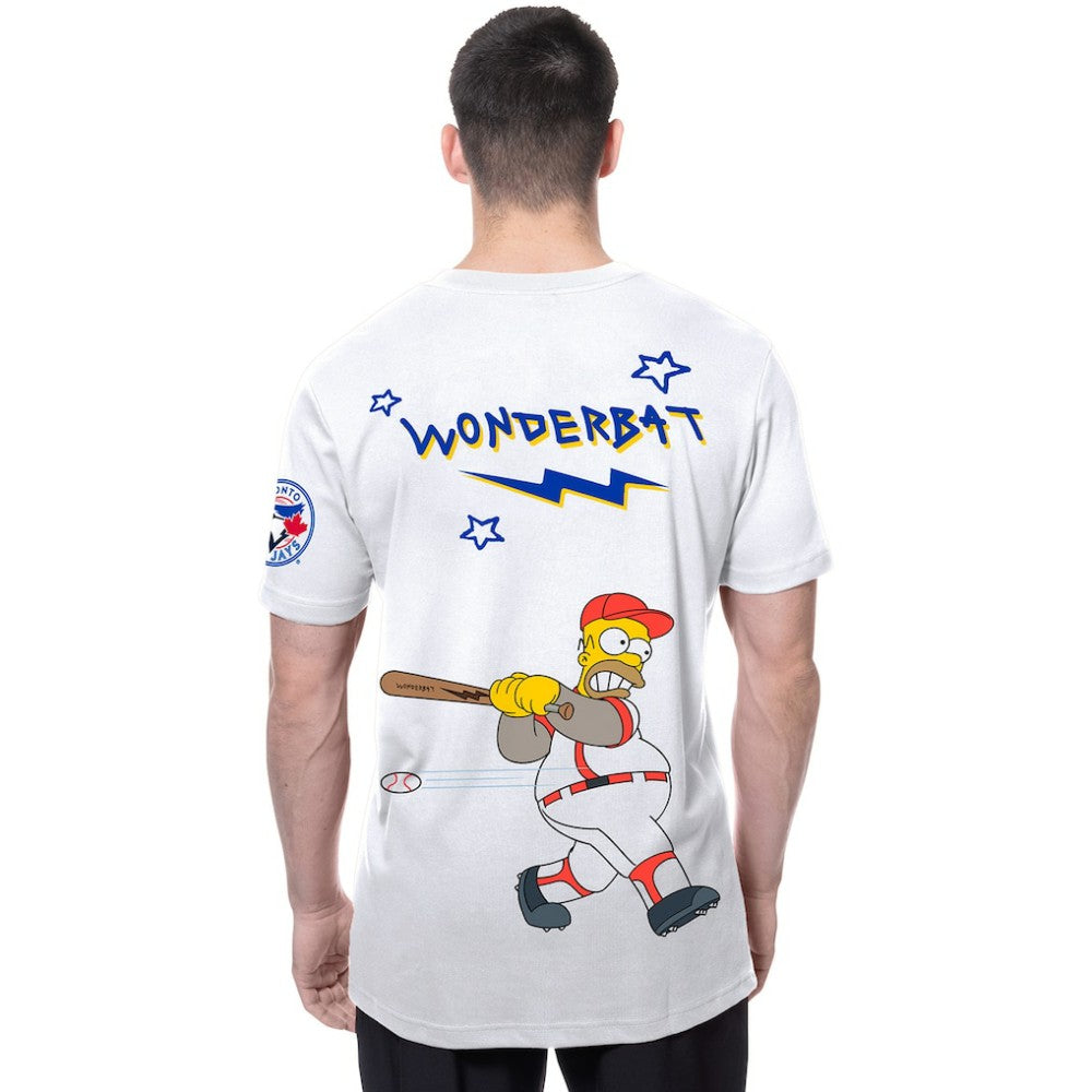 Toronto Blue Jays New Era MLB x Simpsons Homer Wonderbat T-Shirt | MLB Online