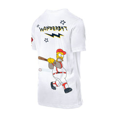Atlanta Braves New Era MLB x Simpsons Homer Wonderbat T-Shirt | MLB Discount
