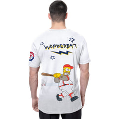 Texas Rangers New Era MLB x Simpsons Homer Wonderbat T-Shirt | MLB For sale