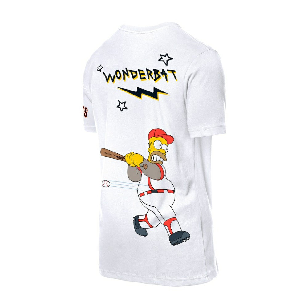 San Francisco Giants New Era MLB x Simpsons Homer Wunderbat SS Tee | MLB For sale