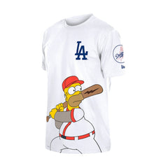 Los Angeles Dodgers New Era MLB x Simpsons Homer Wonderbat T-Shirt | MLB New