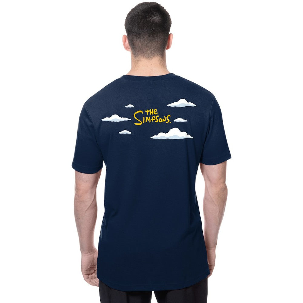 Houston Astros New Era MLB x Simpsons 2026 Collab Clouds T-Shirt | MLB Outlet