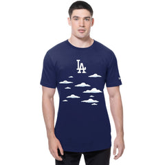 Los Angeles Dodgers New Era MLB x Simpsons 2026 Collab Clouds T-Shirt | MLB Discount