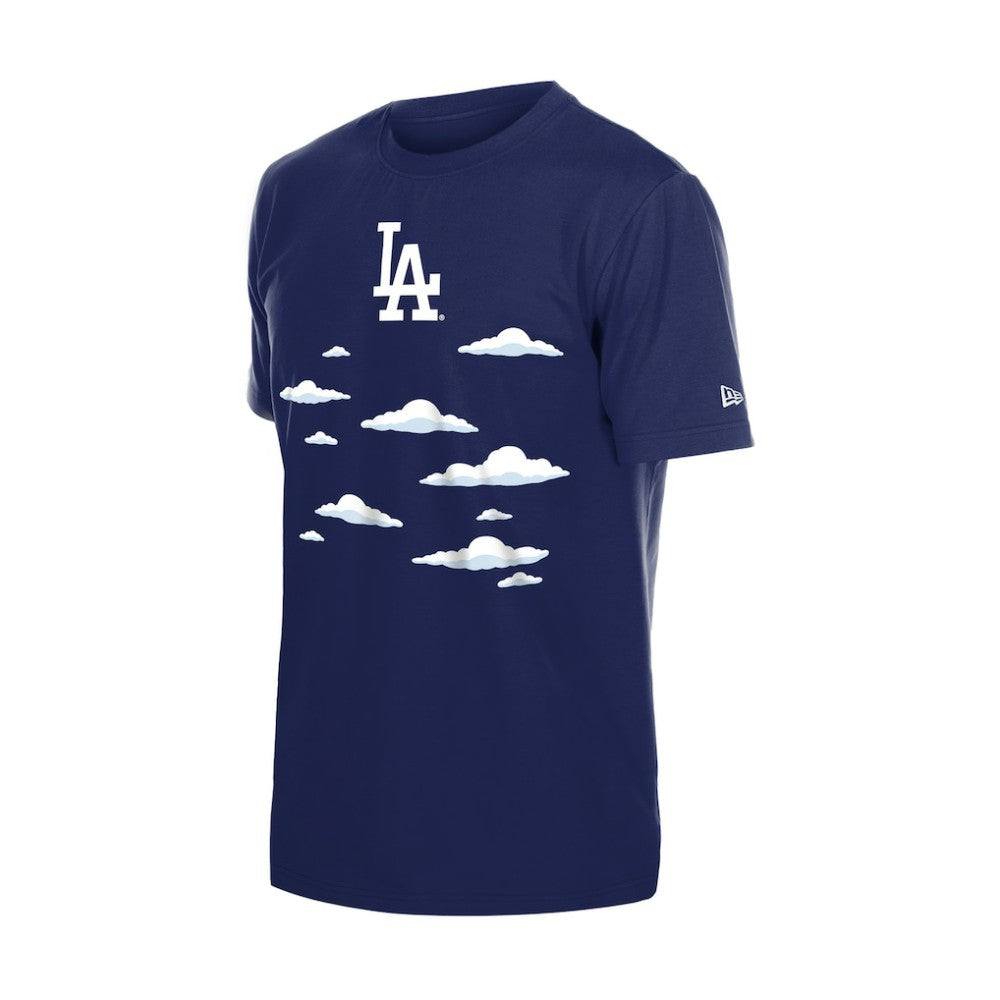 Los Angeles Dodgers New Era MLB x Simpsons 2026 Collab Clouds T-Shirt | MLB Discount