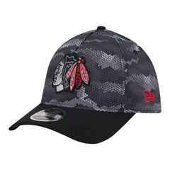 Chicago Blackhawks New Era Zero Dark 39THIRTY Flex Hat Online