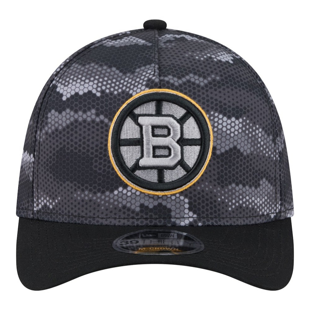 Boston Bruins New Era Zero Dark 39THIRTY Flex Hat For Sale