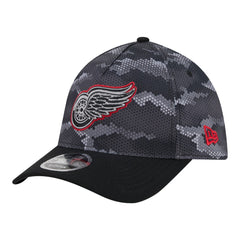 Detroit Red Wings New Era Zero Dark 39THIRTY Flex Hat Sale