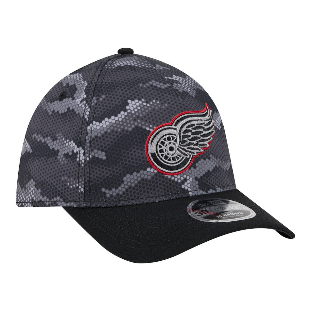 Detroit Red Wings New Era Zero Dark 39THIRTY Flex Hat Sale