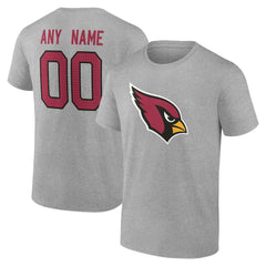 Arizona Cardinals  Team Authentic Personalized Name & Number T-Shirt