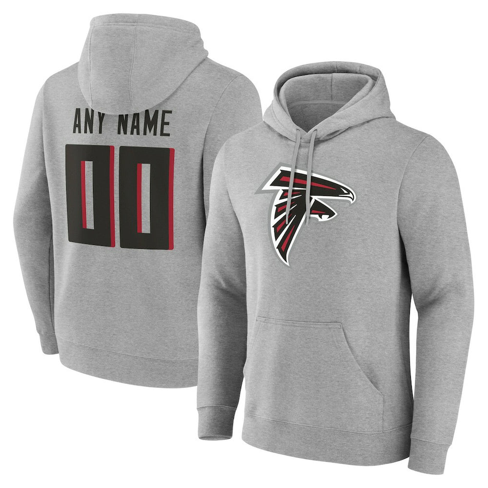 Atlanta Falcons  Team Authentic Personalized Name & Number Hoodie