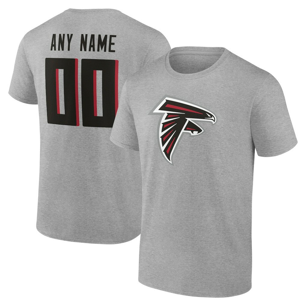 Atlanta Falcons  Team Authentic Personalized Name & Number T-Shirt