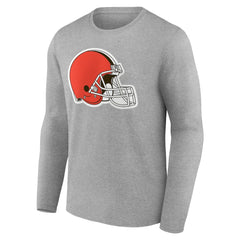 Cleveland Browns  Team Authentic Personalized Name & Number Long Sleeve T-Shirt