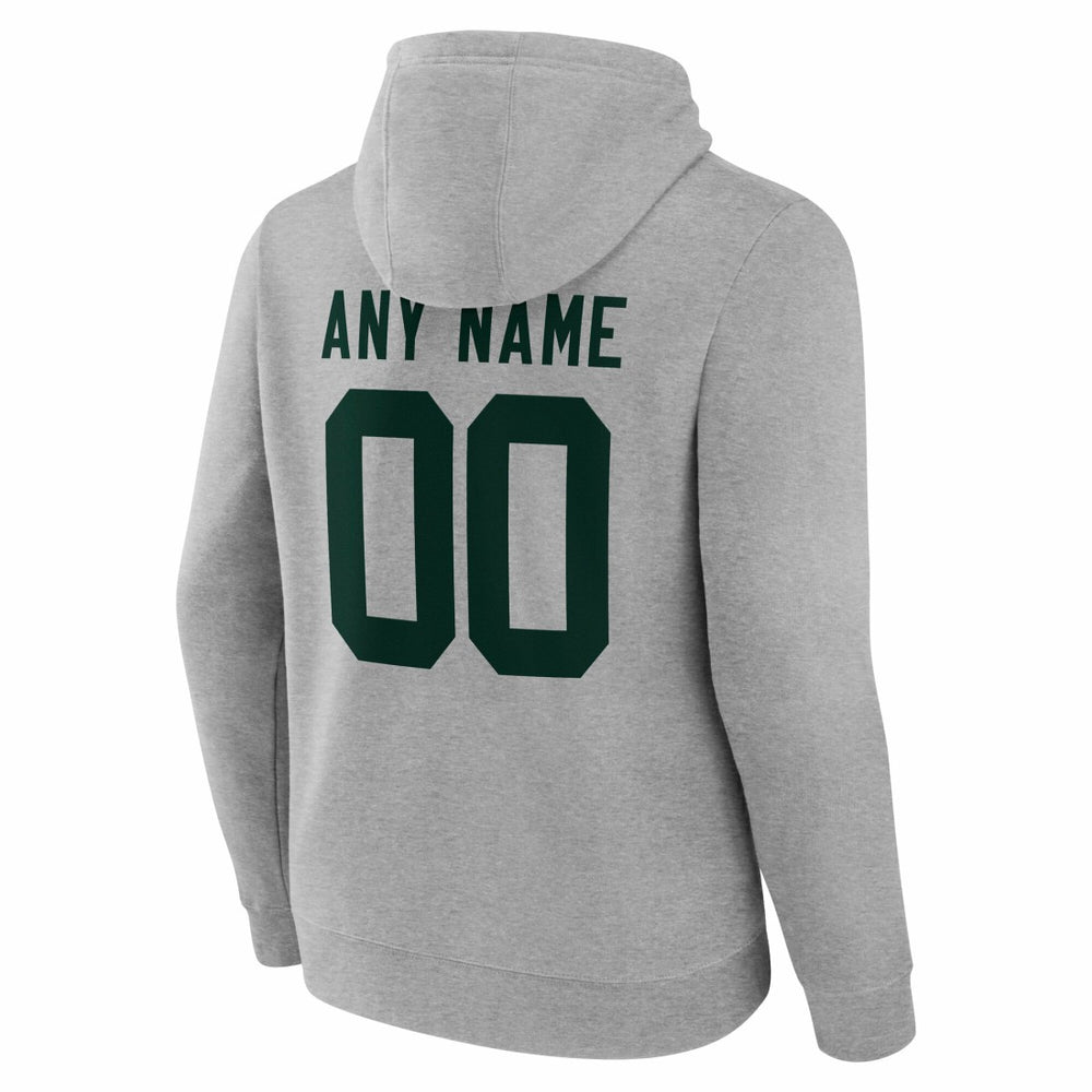 Green Bay Packers  Team Authentic Personalized Name & Number Hoodie