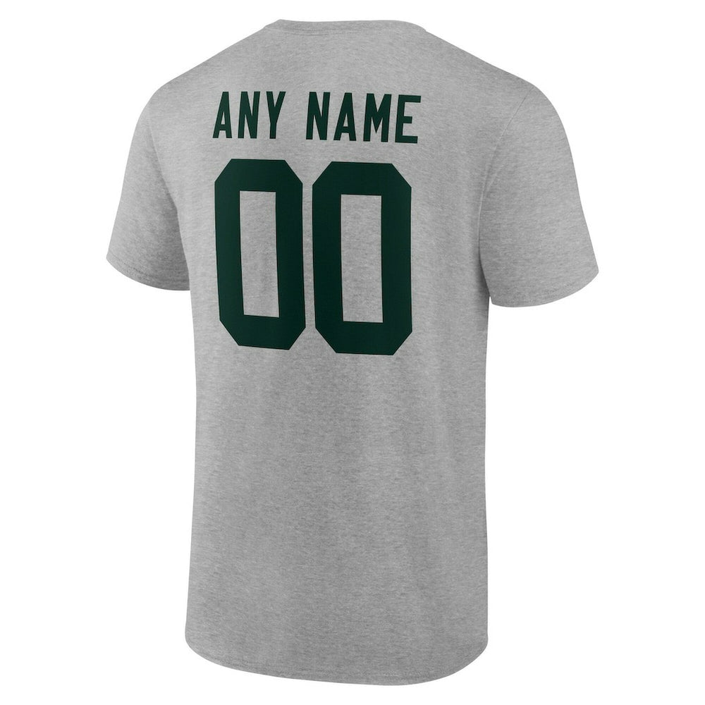 Green Bay Packers  Team Authentic Personalized Name & Number T-Shirt